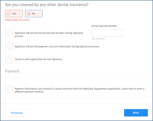 Dental Plan E-App 4