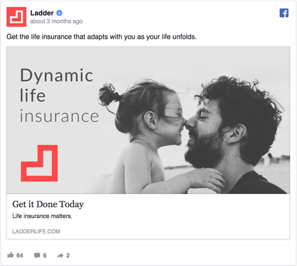 Ladder Facebook Ad