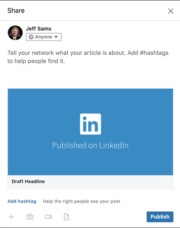 LinkedIn-for-Agent-Recruiting-Add-Content-Step2-share-on-timeline