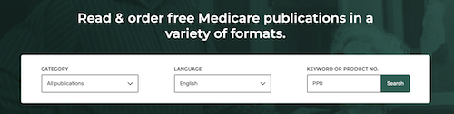medicare publications search
