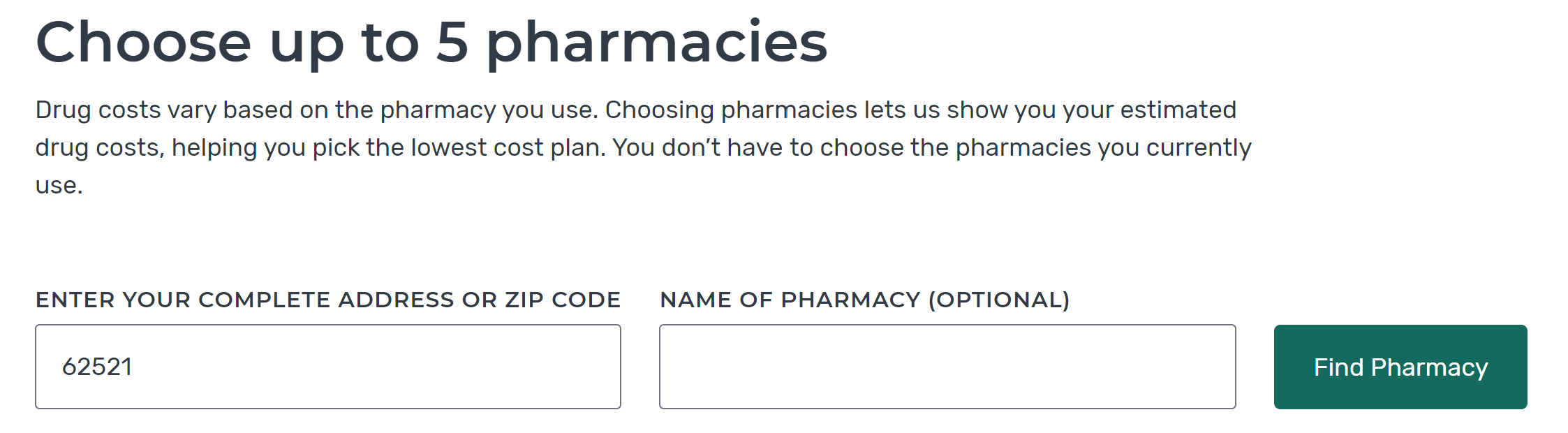 new-pharmacy-search-options