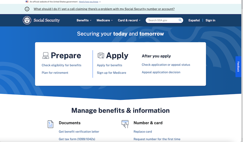ssa website overhaul