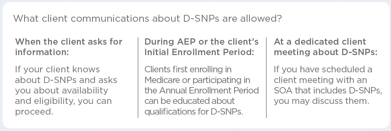 DSNP rules