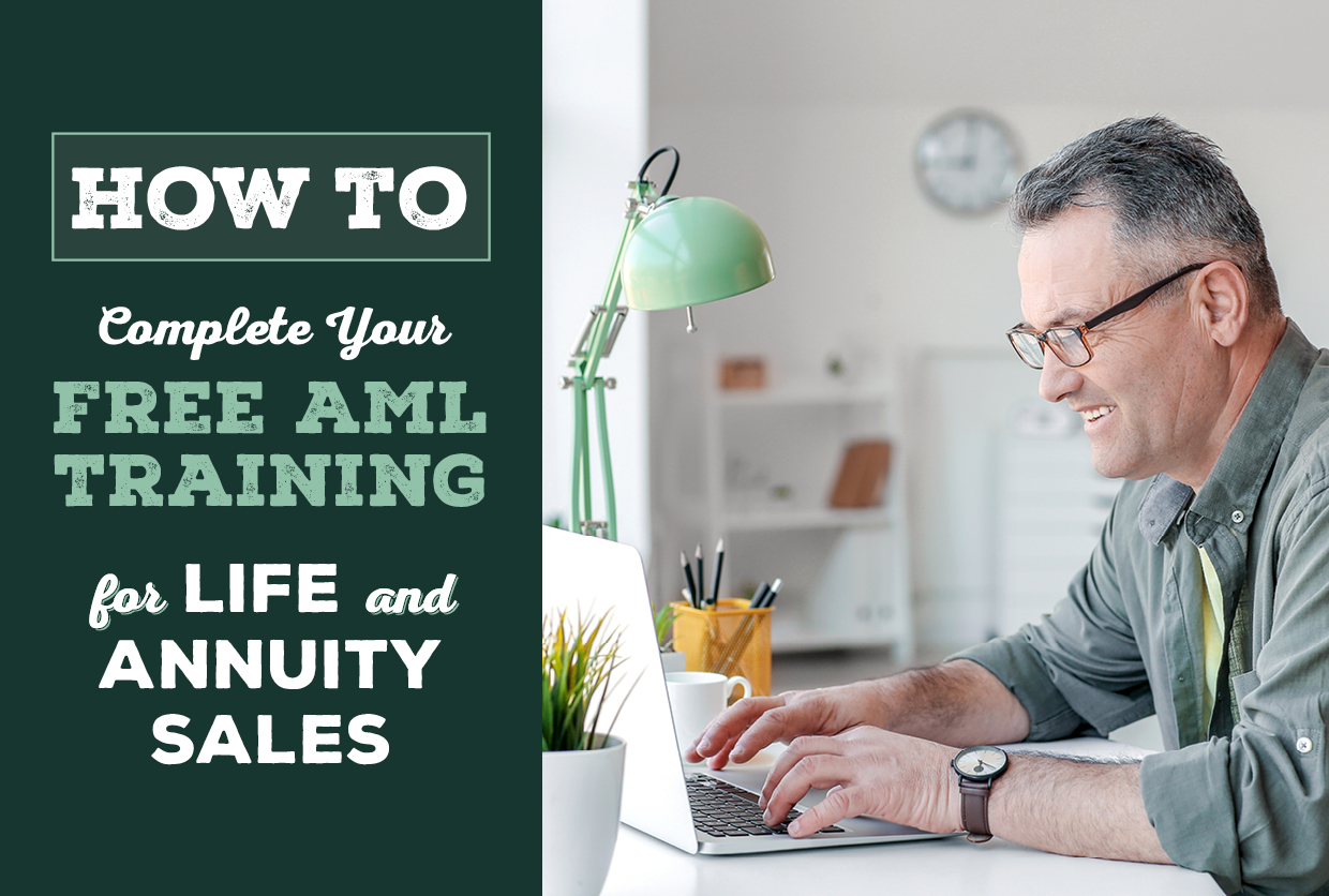 How To Complete Your Free Aml Training For Life And Annuity Sales