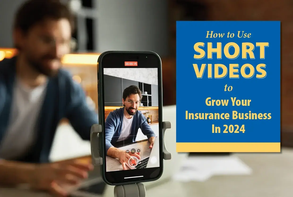 What role does video content play in insurance marketing and client education?